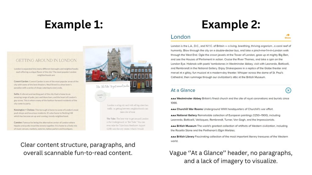 An example of a page with a picture of a book and a page with a picture of a book.