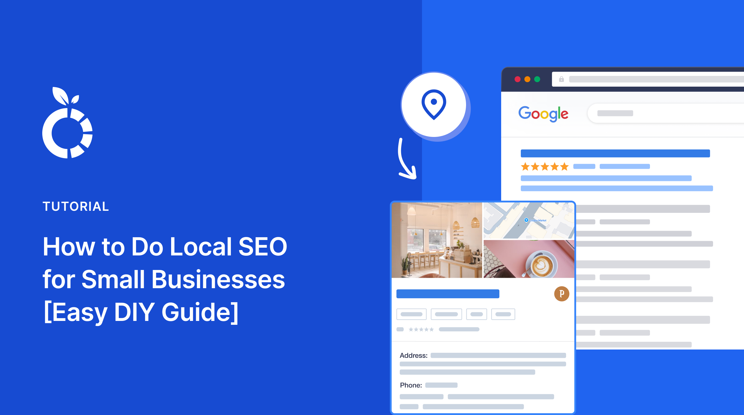 Local SEO for small businesses banner.